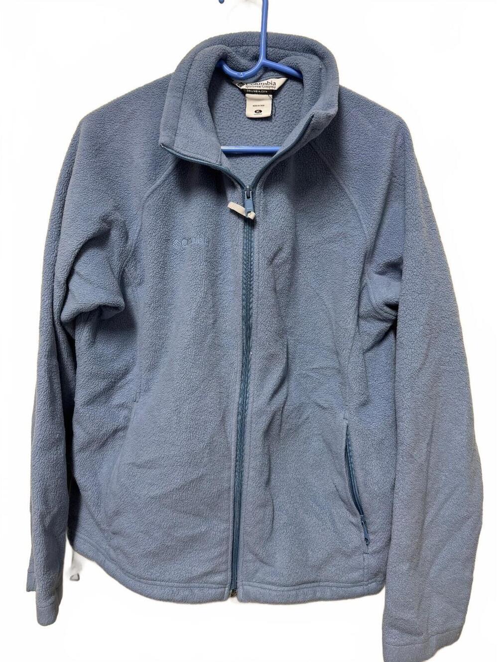 Columbia Women's XL Blue Full Zip Fleece Jacket